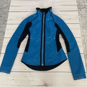 Lululemon Athletica Blue and Black Ski Jacket